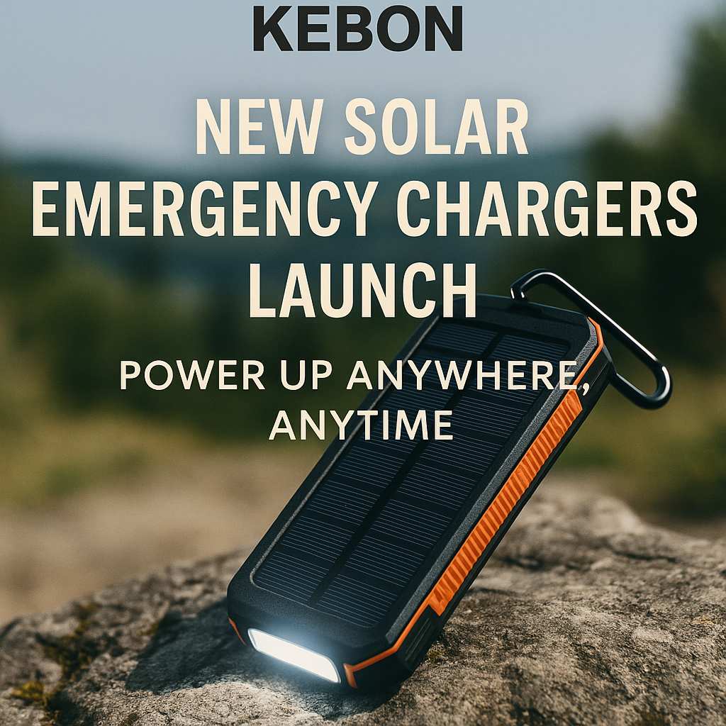 Ra mắt Bộ sạc khẩn cấp năng lượng mặt trời mới - tăng sức mạnh ở bất cứ đâu, mọi lúc
